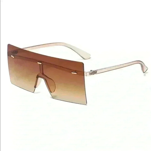 Brown Oversize Shades - Picture 1 of 5